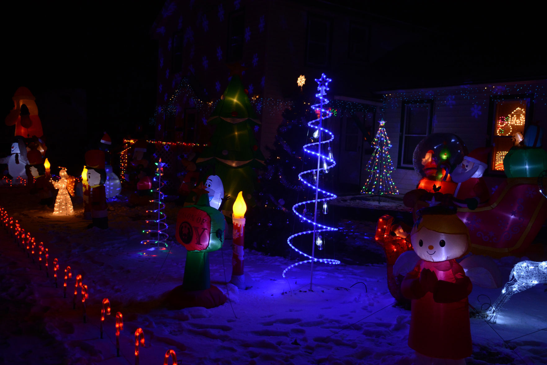 Portage celebrates holidays